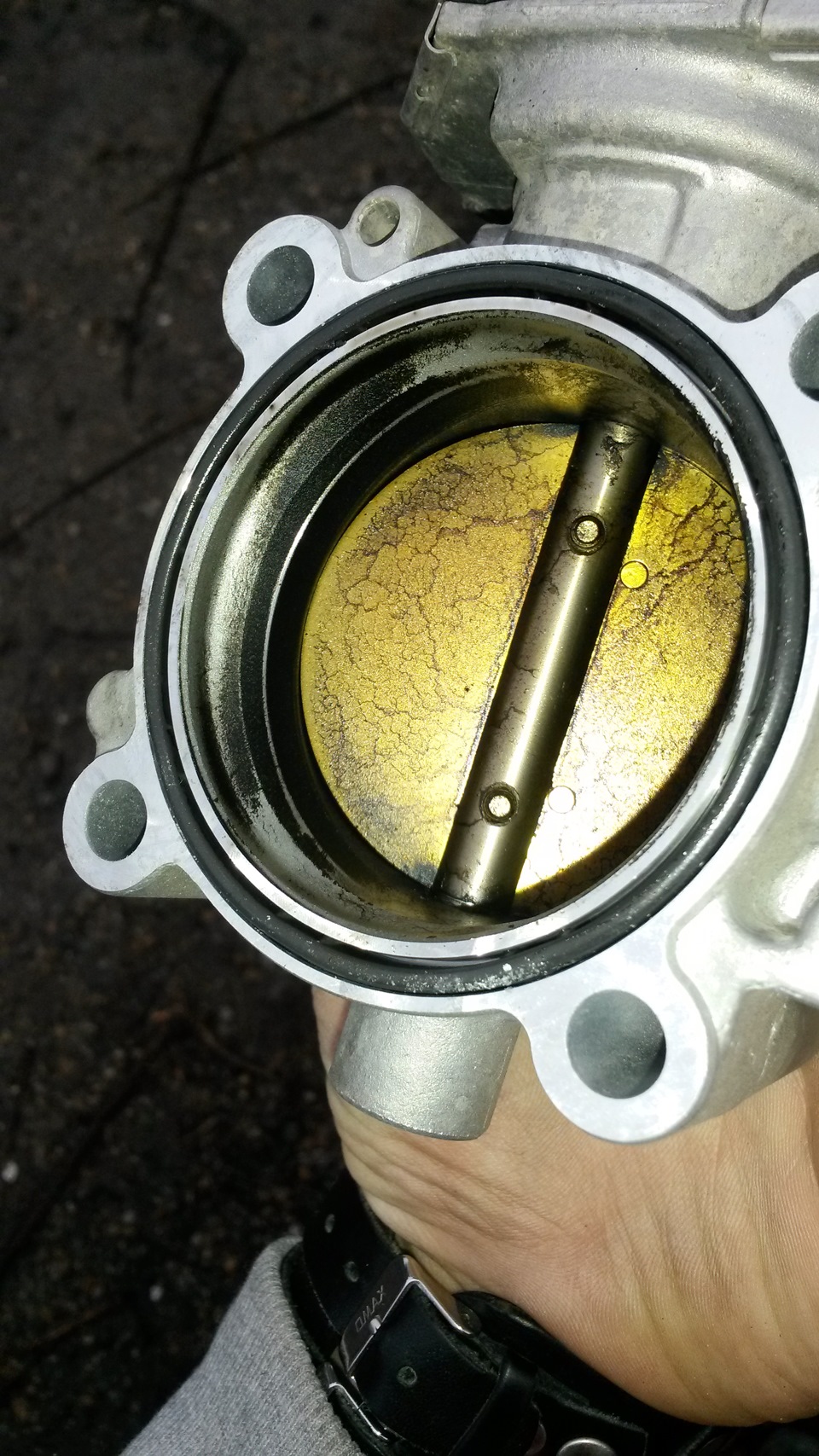 Чистка дросельної заслінки 1.6t 2