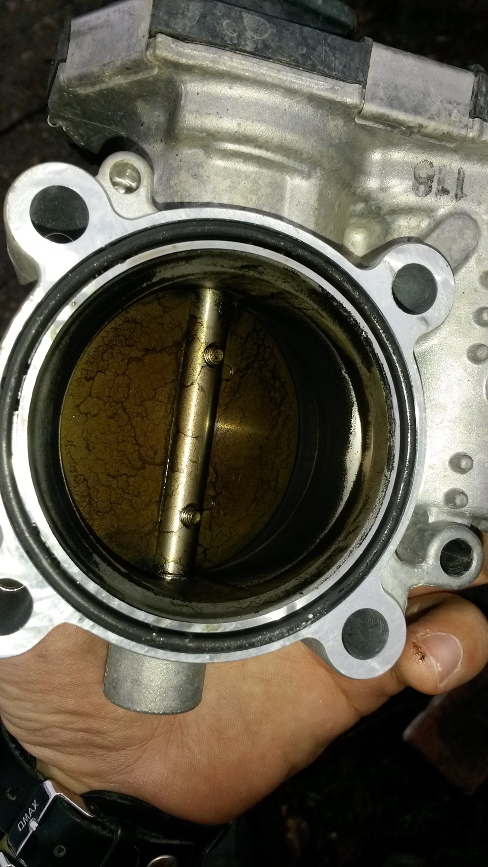 Чистка дросельної заслінки 1.6t 3