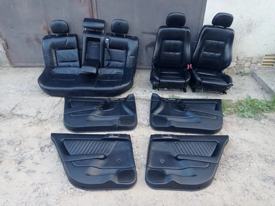 Astra G шкіряний салон Recaro
