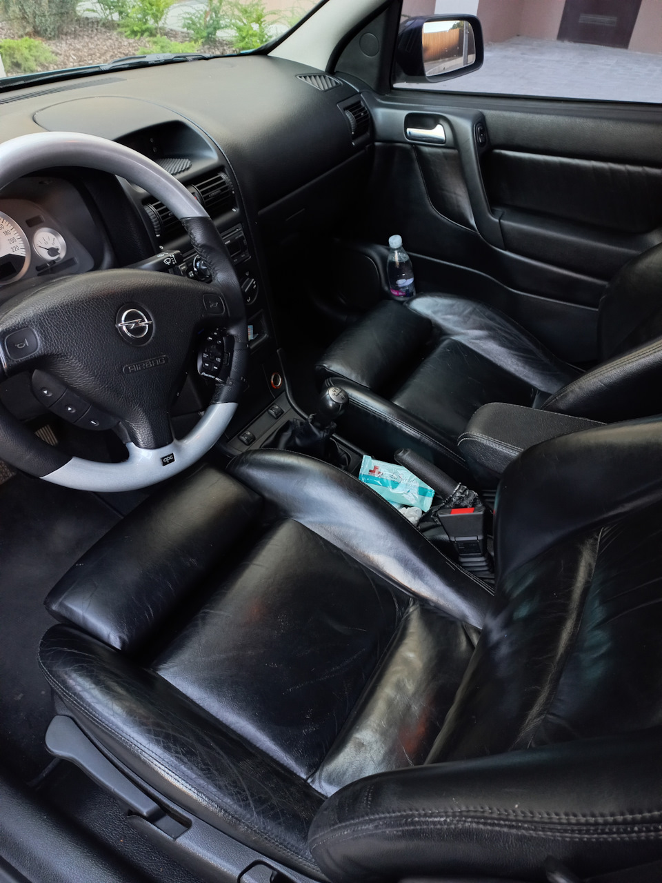 Встановлення шкіряного салону Recaro 3