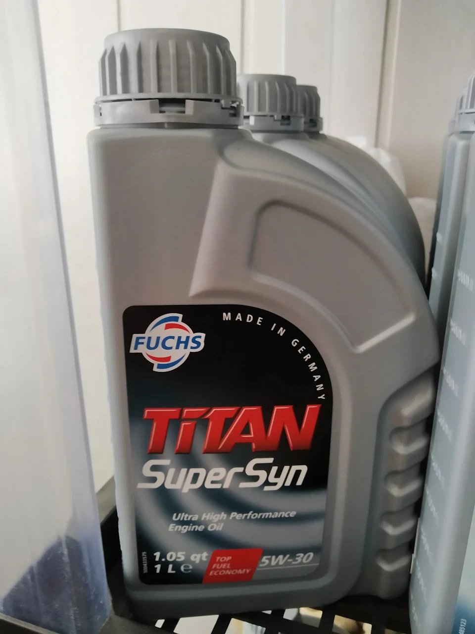 Скоро заміна мастила, вибір впав на FUCHS TITAN SUPERSYN 5W-30