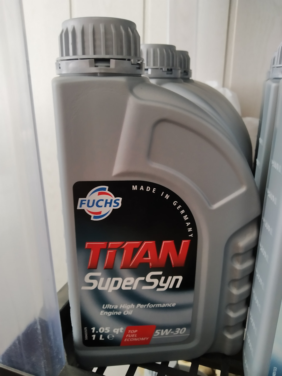 Скоро заміна мастила, вибір впав на FUCHS TITAN SUPERSYN 5W-30 1