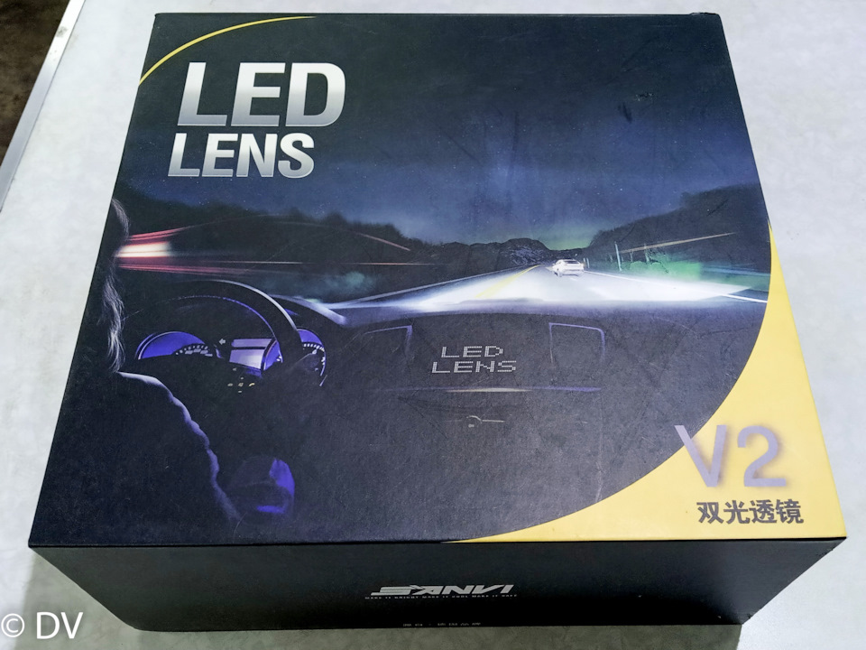 Bi-Led лінзи у фару DEPO 3