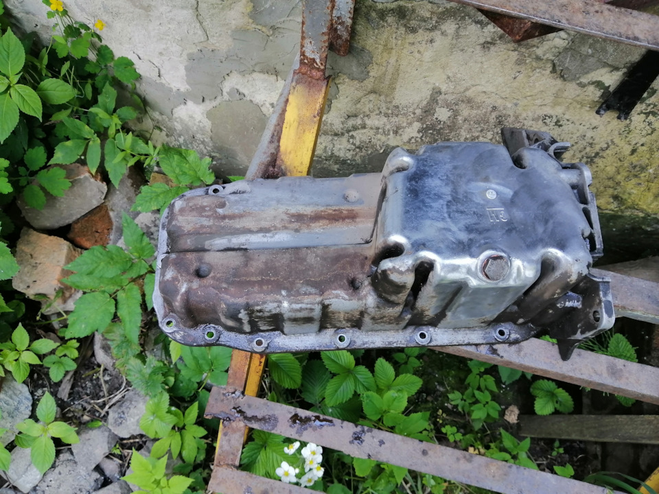 Підготовка до заміни піддону. 2
