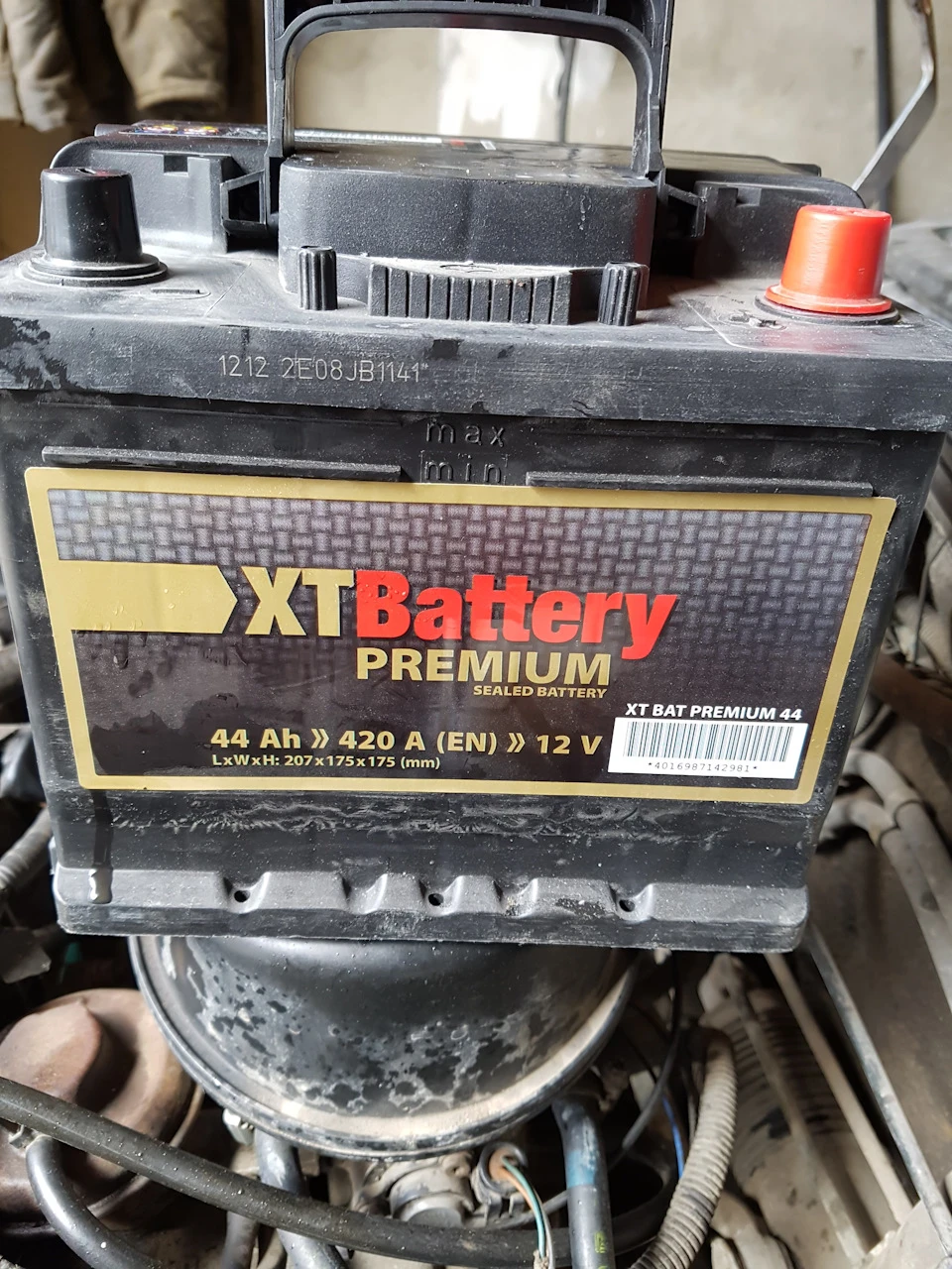 Купівля нового АКБ XTBattery Premium 44Ah