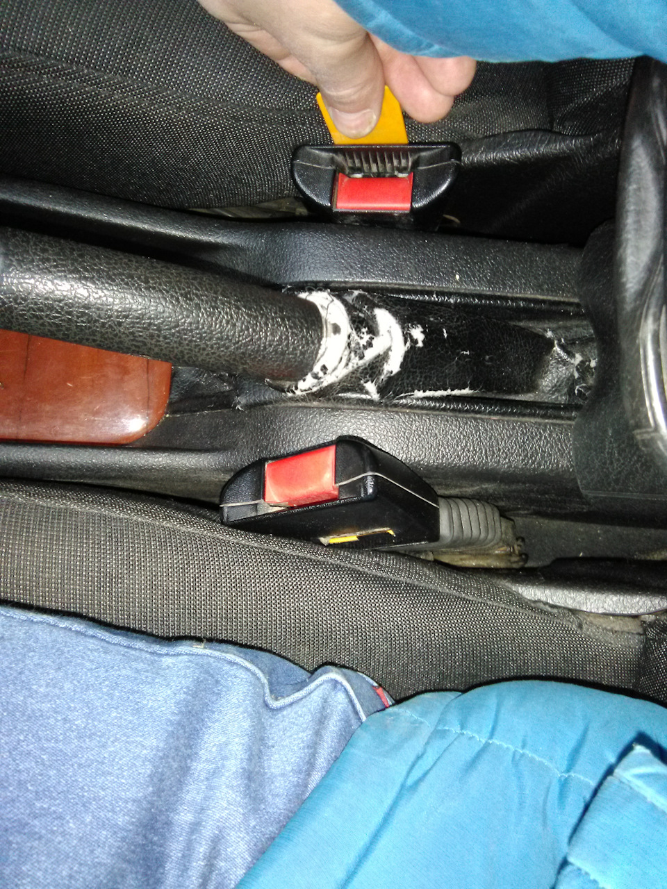 Чохол на ручник Opel Astra G 3
