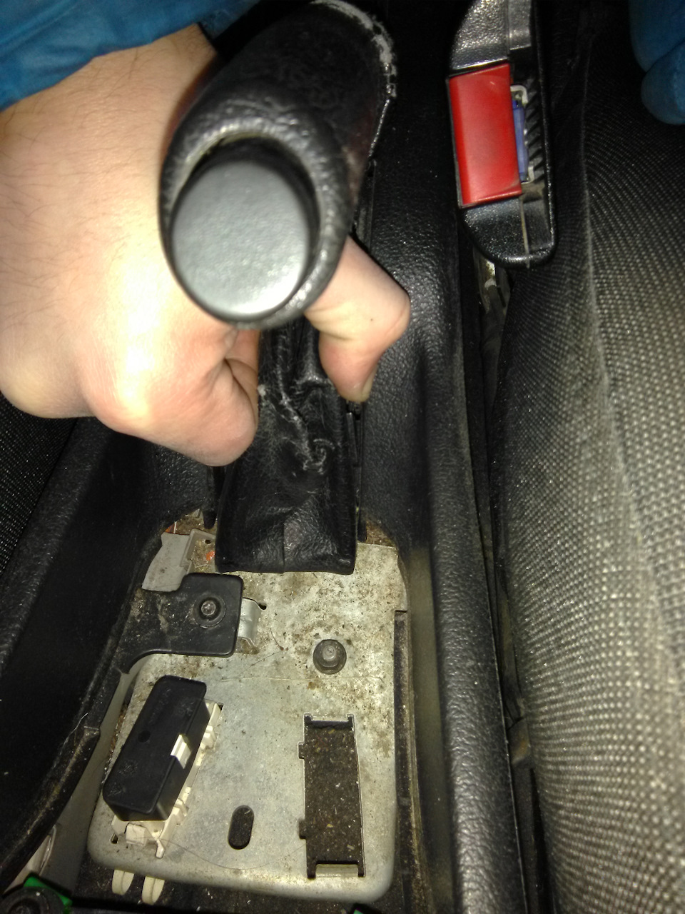 Чохол на ручник Opel Astra G 5