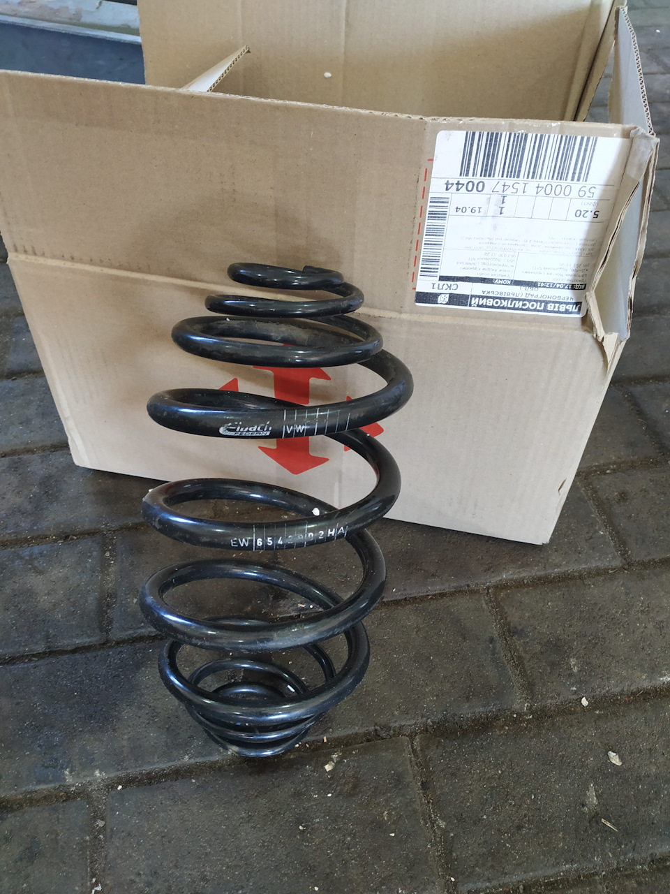 Установка пружин Eibach -30mm + стійки Sachs 3