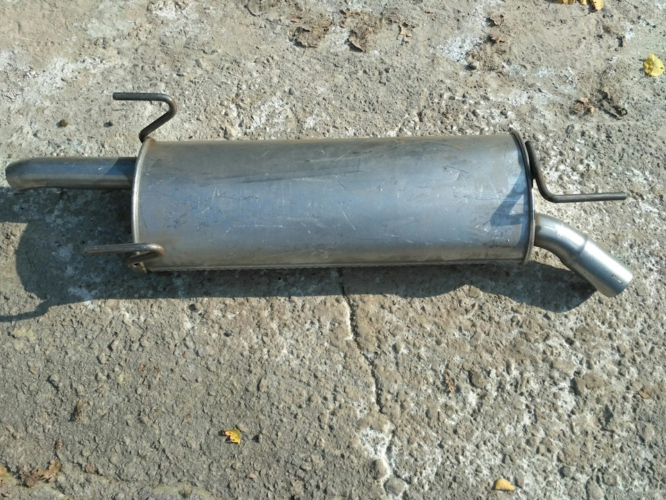 Зміна глушника. 5