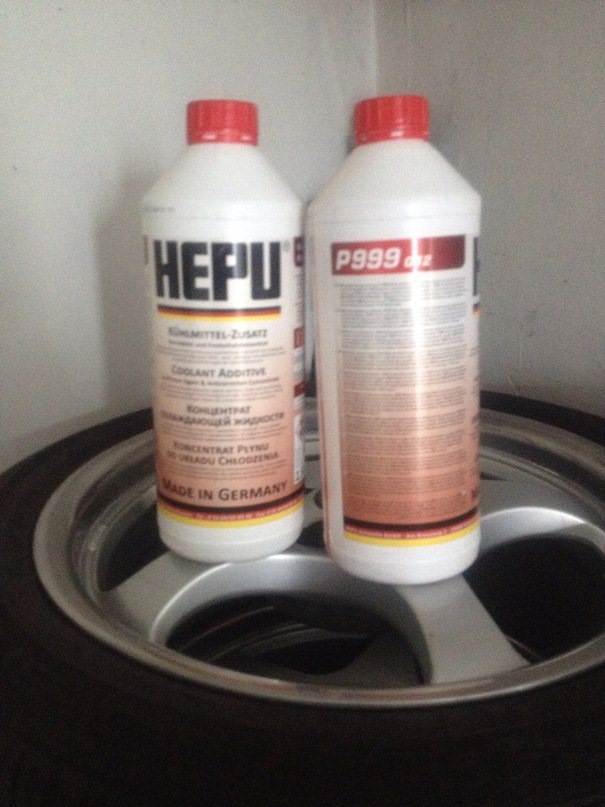 Змінив антифриз Hepu P999 2