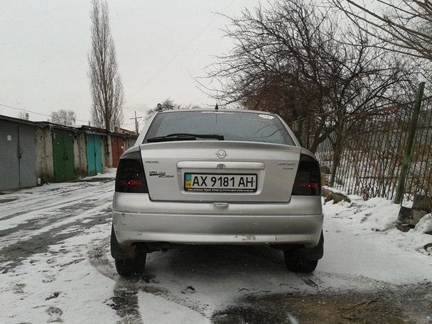 Нова задня оптика. 2