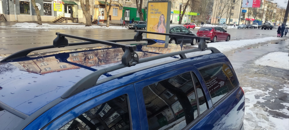 Оригінальні поперечки Opel на рейлінги 2