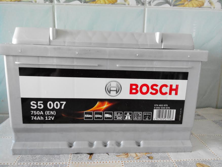 Покупка нового акумулятора BOSCH 1
