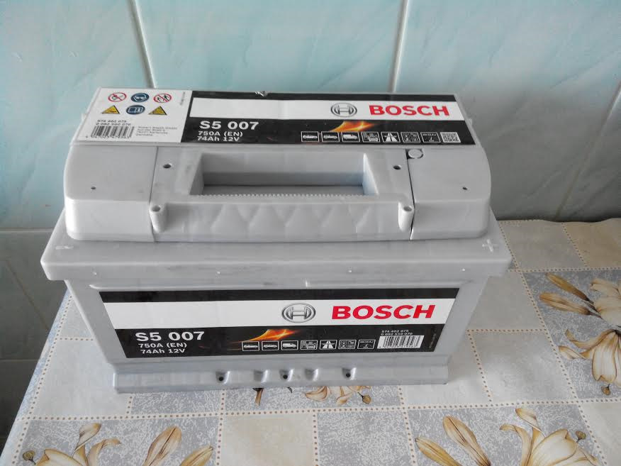 Покупка нового акумулятора BOSCH 3