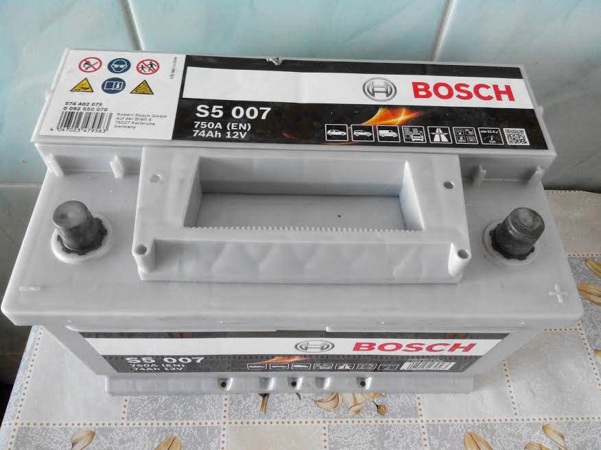 Покупка нового акумулятора BOSCH 2