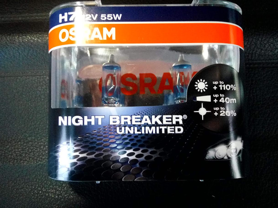 Заміна ламп ближнього світла OSRAM 1