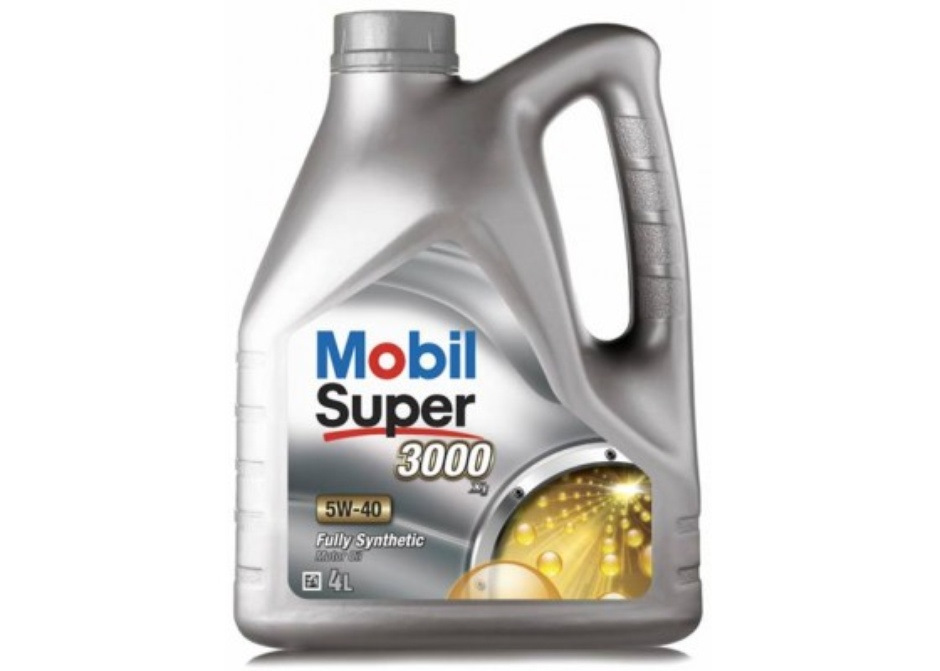 Заміна моторного масла MOBIL SUPER 3000 5W-40 API SN/SM (Каністра 4л) 1