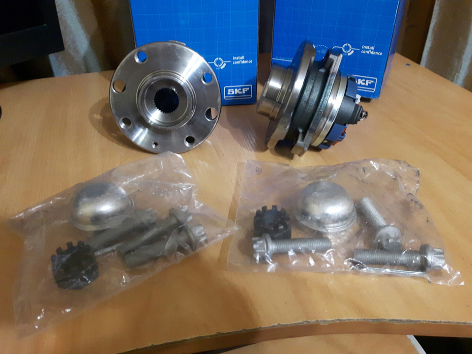 Заміна передніх маточок на SKF 3