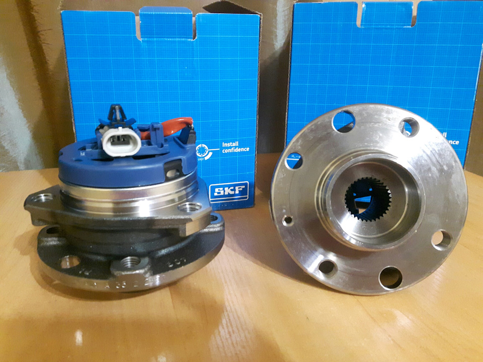 Заміна передніх маточок на SKF 1