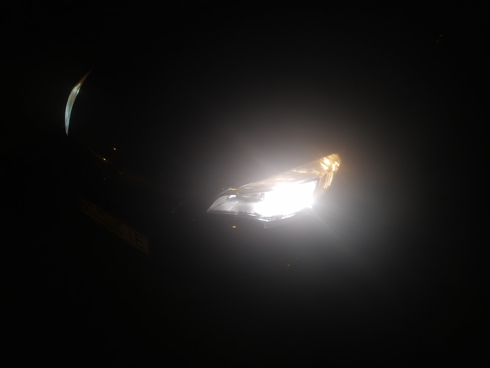 Led лампочки в габарити/ДХО 1