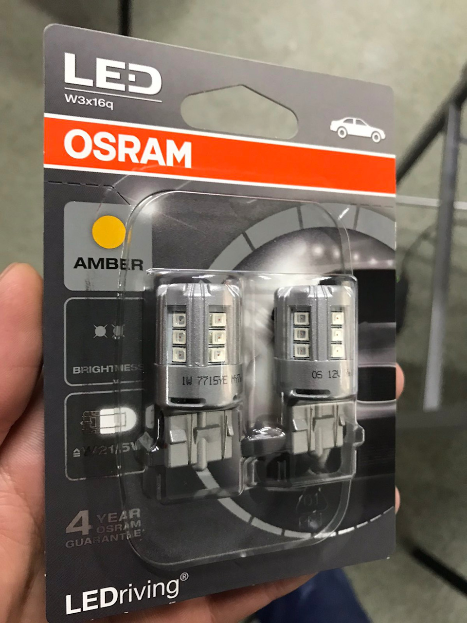 Led лампочки в габарити/ДХО 3