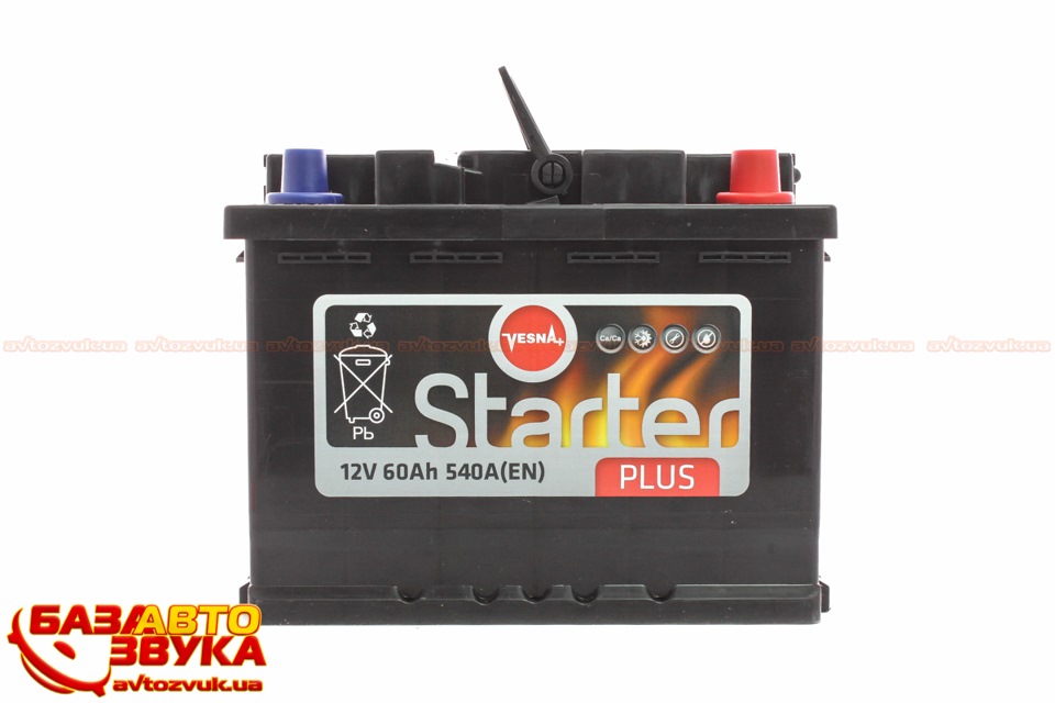 Заміна АКБ \ Vesna Starter Plus 60Ah 3