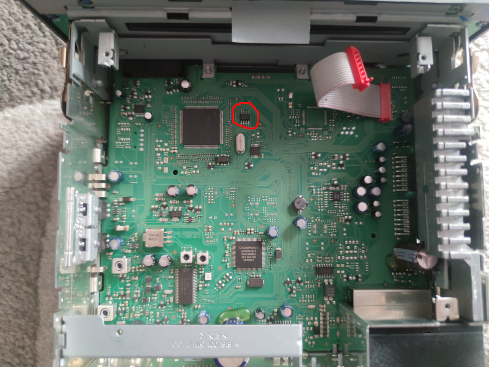 CarPass із магнітоли Blaupunkt CD30 4