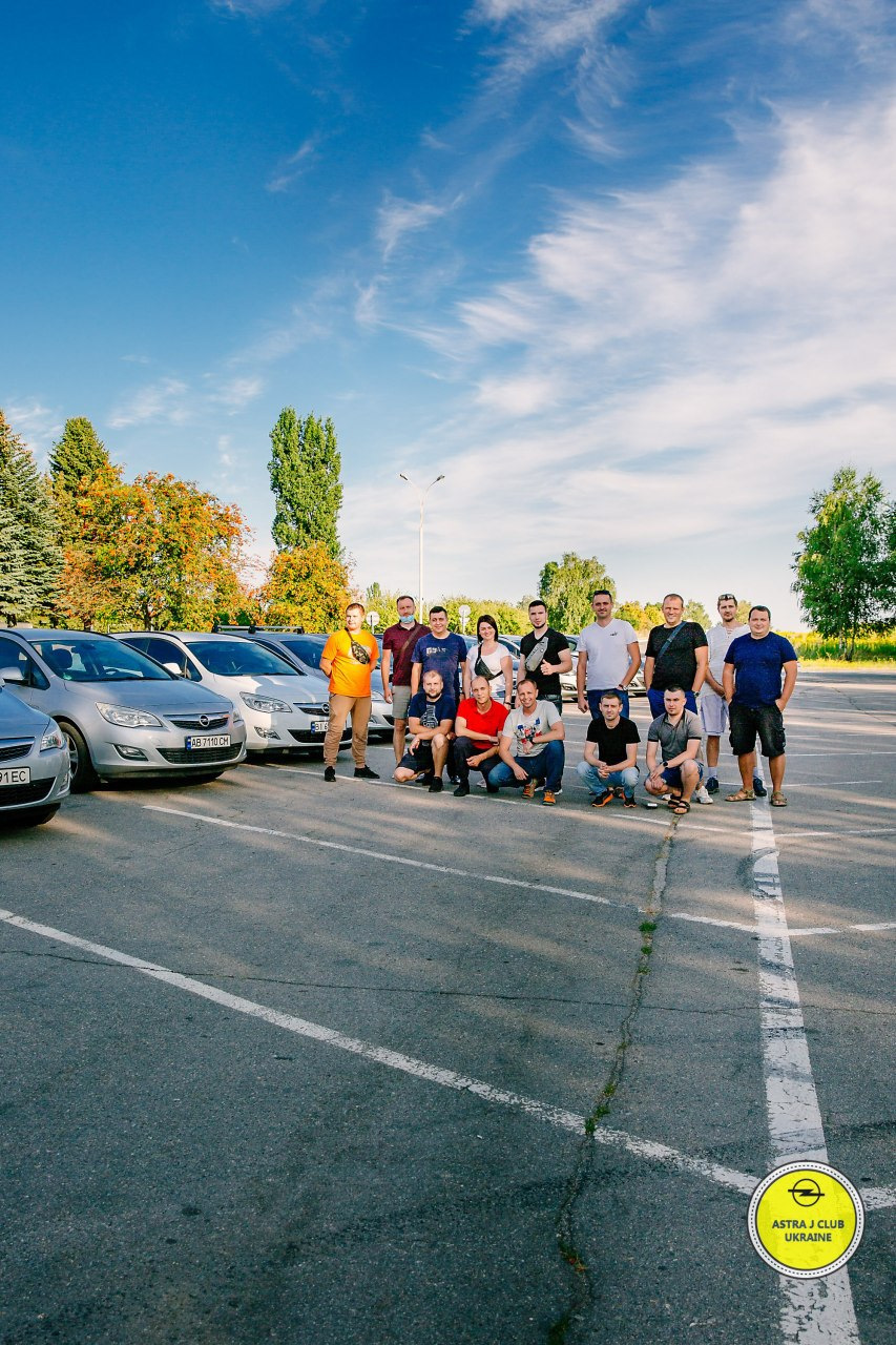 Зустріч Opel Astra J (UKRAINE) VINNICA 15.08 1