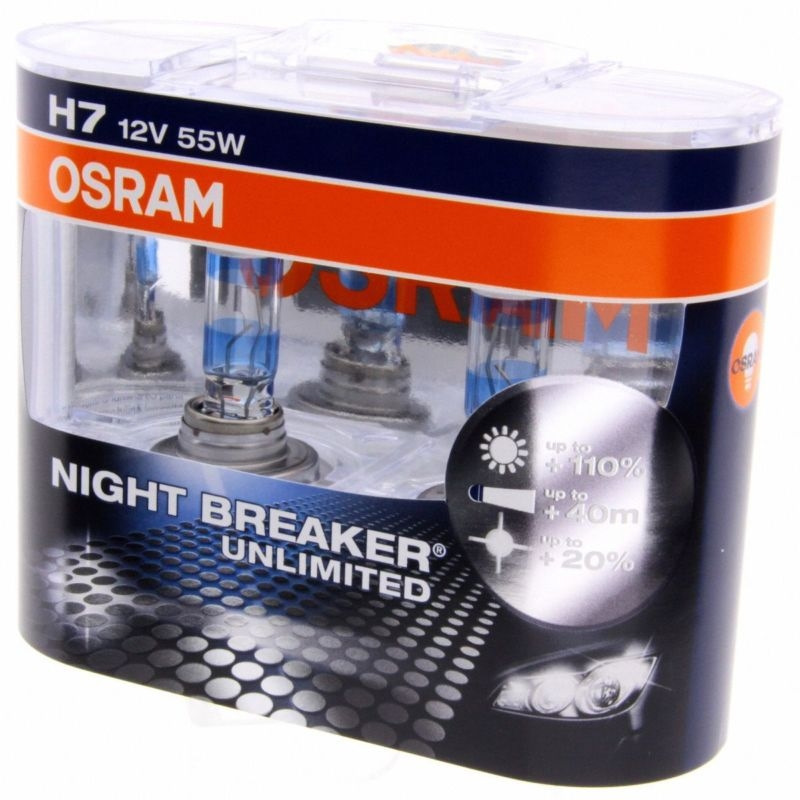 Заміна галогенки на Osram NIGHT BREAKER UNLIMITED 1