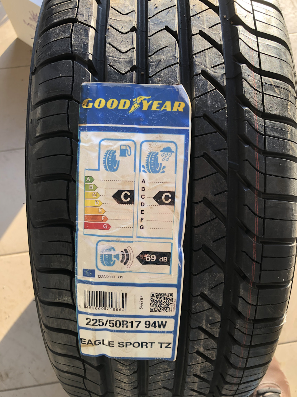Goodyear Eagle Sport TZ (літо) 4