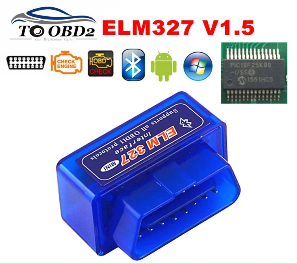 OBD сканер ELM327 wifi mini