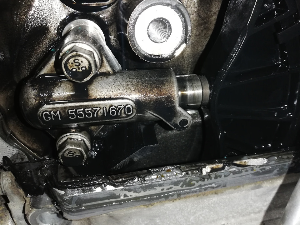 Заміна заспокійника ланцюга OPEL ASTRA J 1.6 B16DTL B16DTH 5