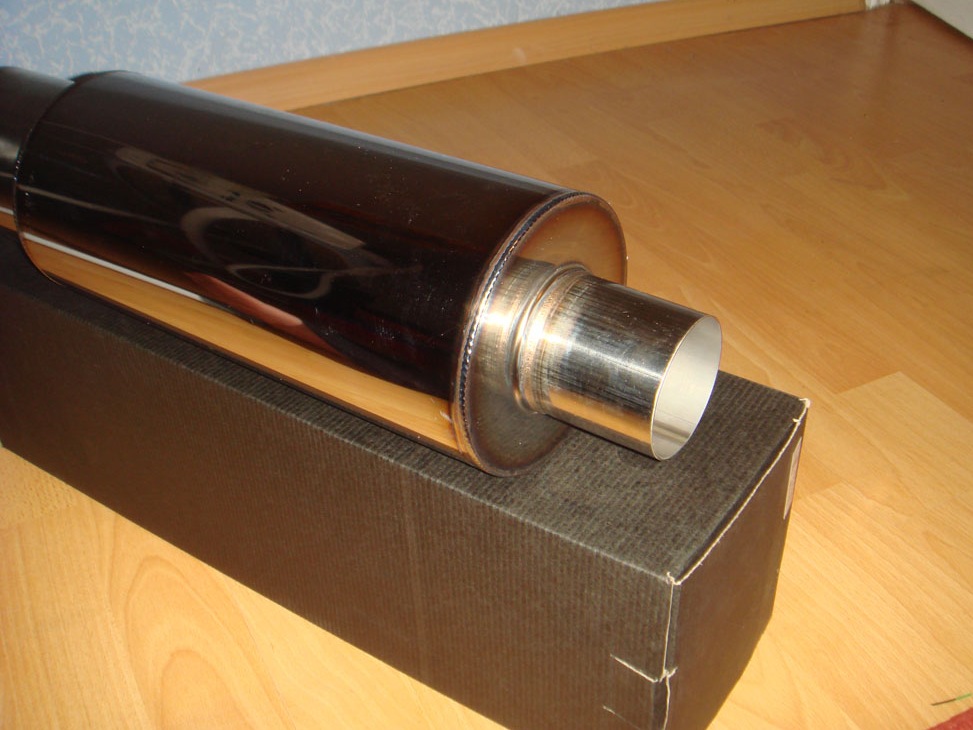 Глушник (банку) BURN TIP N1 T-304 RACING (Калєне сопло) 3