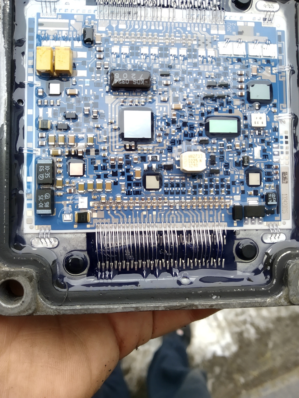 Перепаювання ЕБУ Z16XE 1