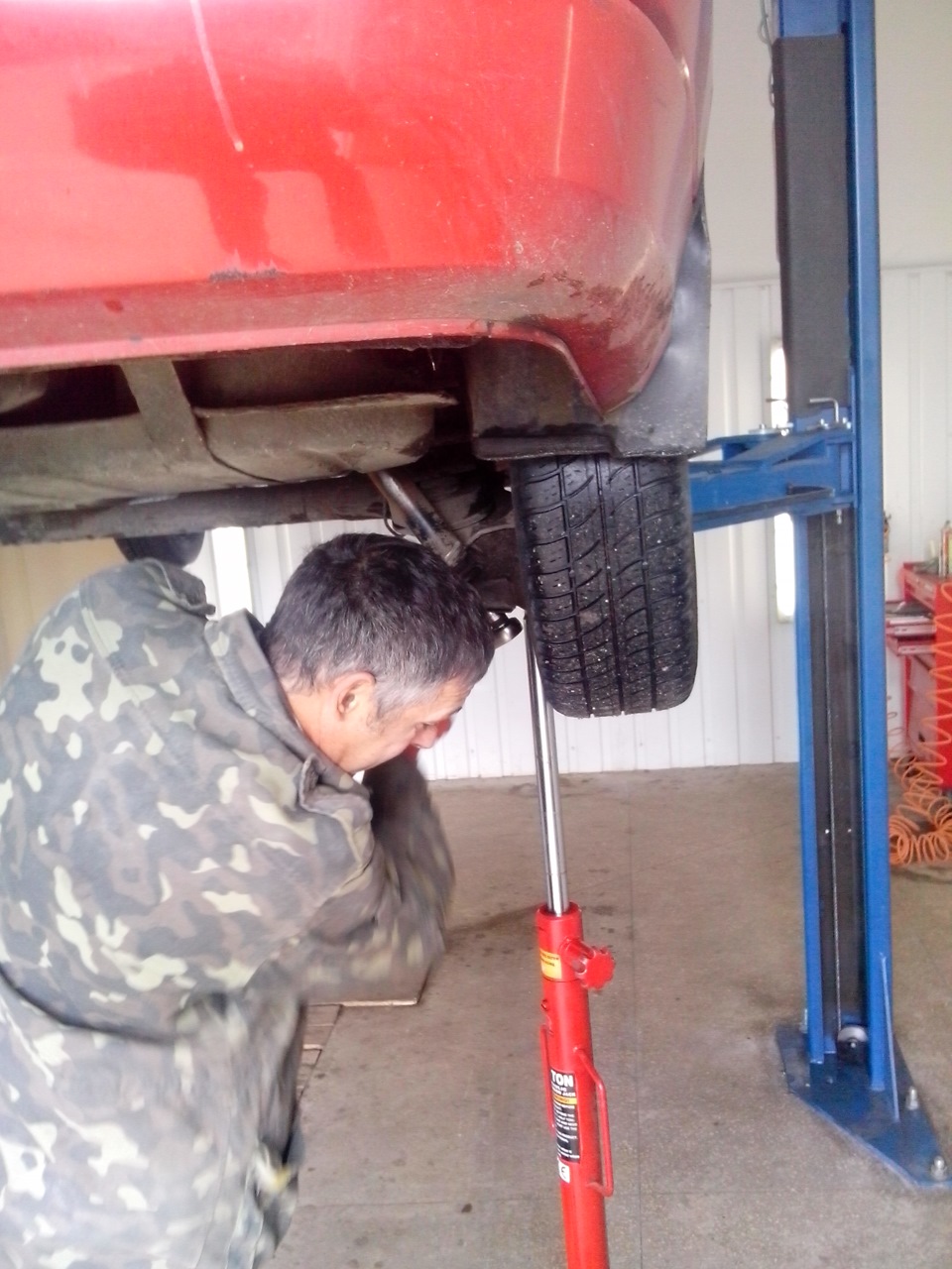 Заміна задніх пружин 2