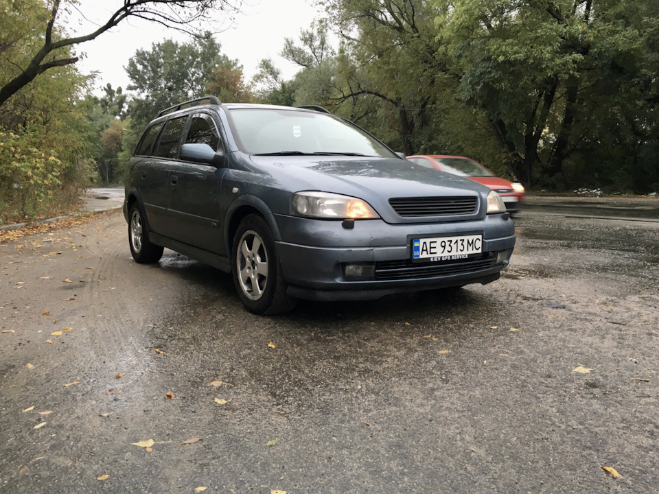 Губа в передній бампер Astra G 3