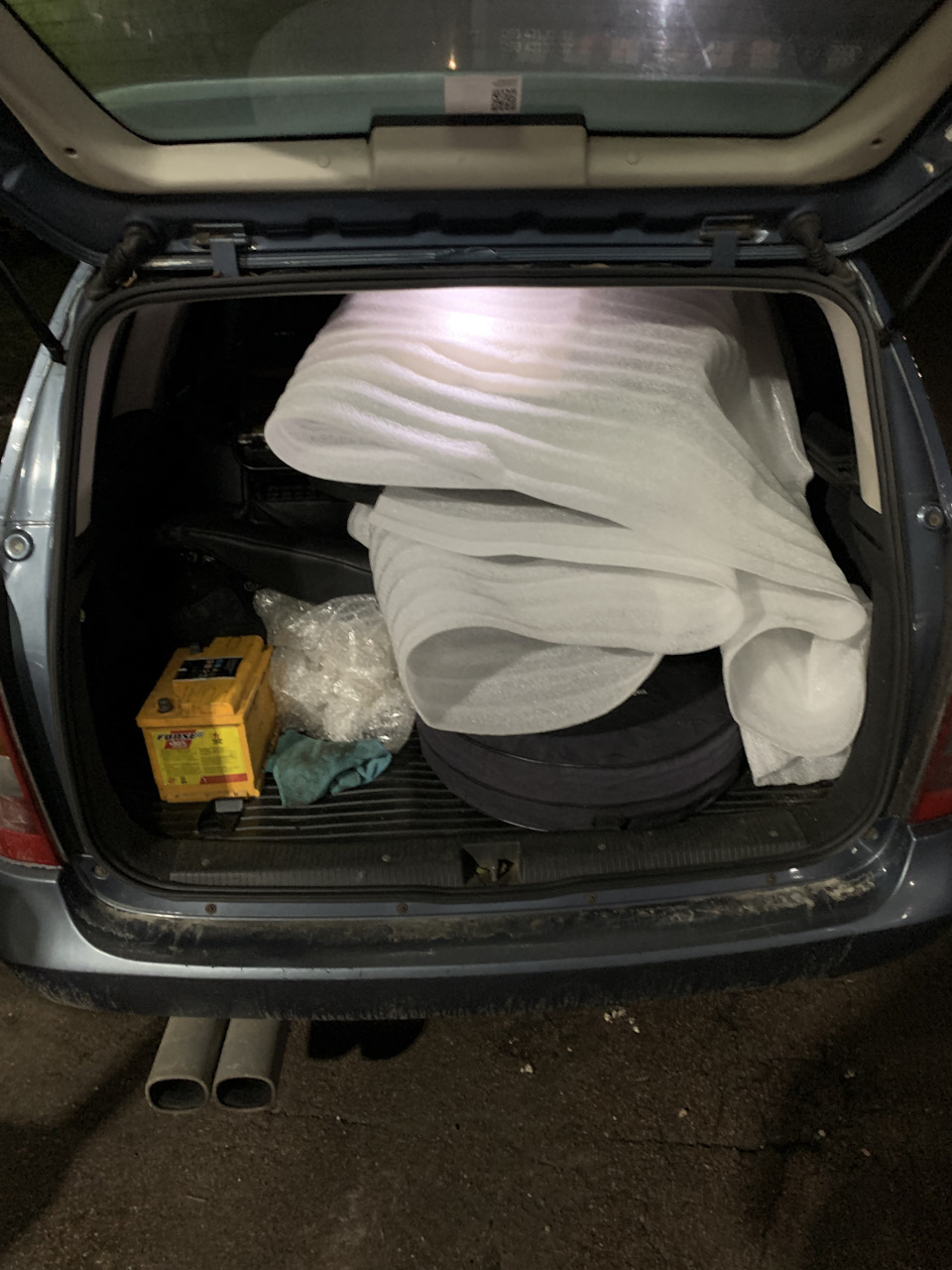 Шкіряний салон в Astra G Caravan 3