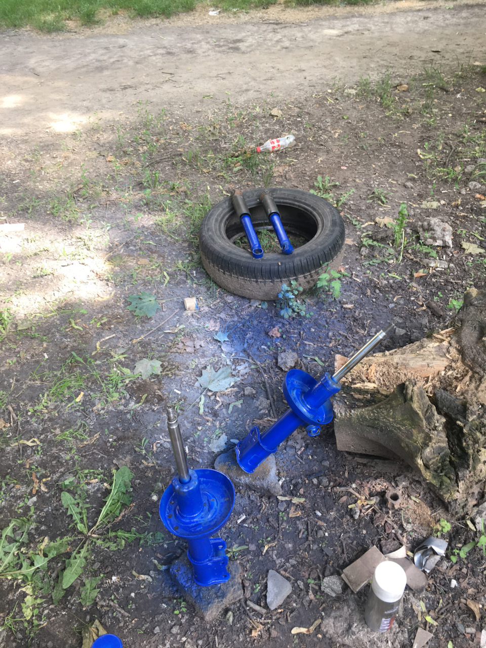 Заміна амортизаторів у коло 2