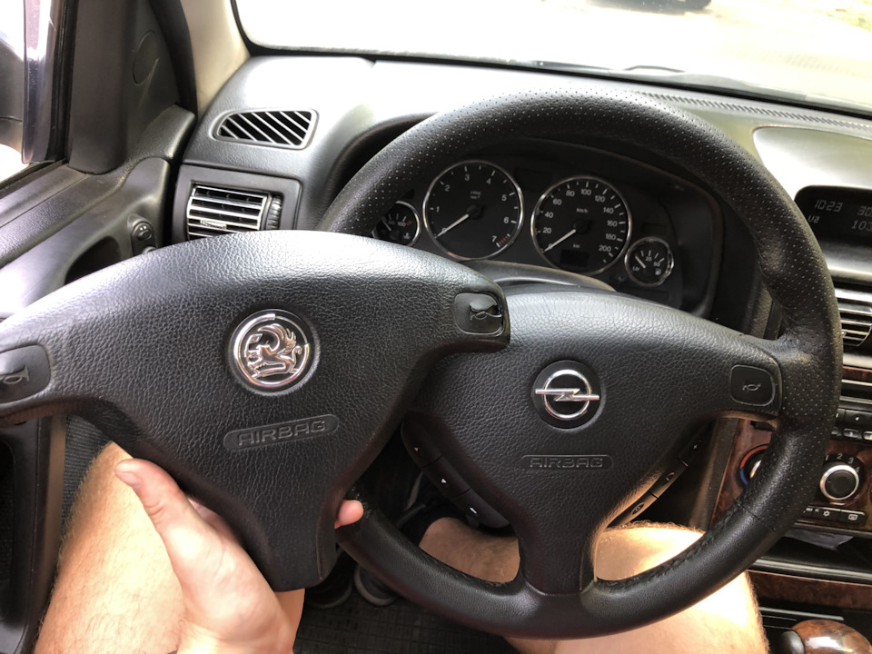 Заміна продавленої подушки AirBag у кермі 2