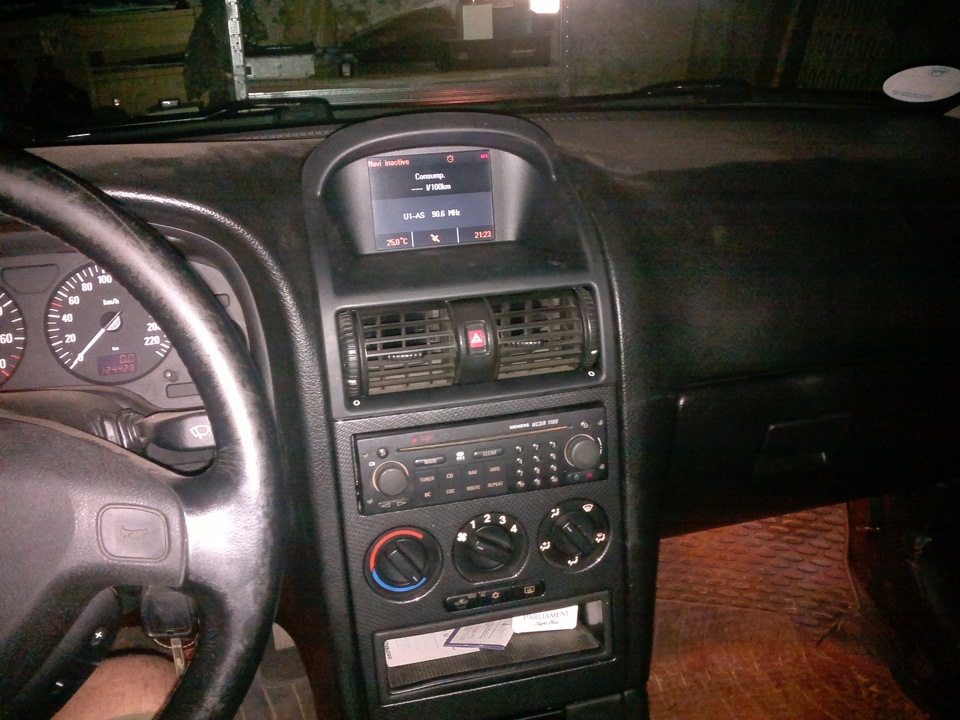 Штатний CID Astra G. Установка. Частина 2 2