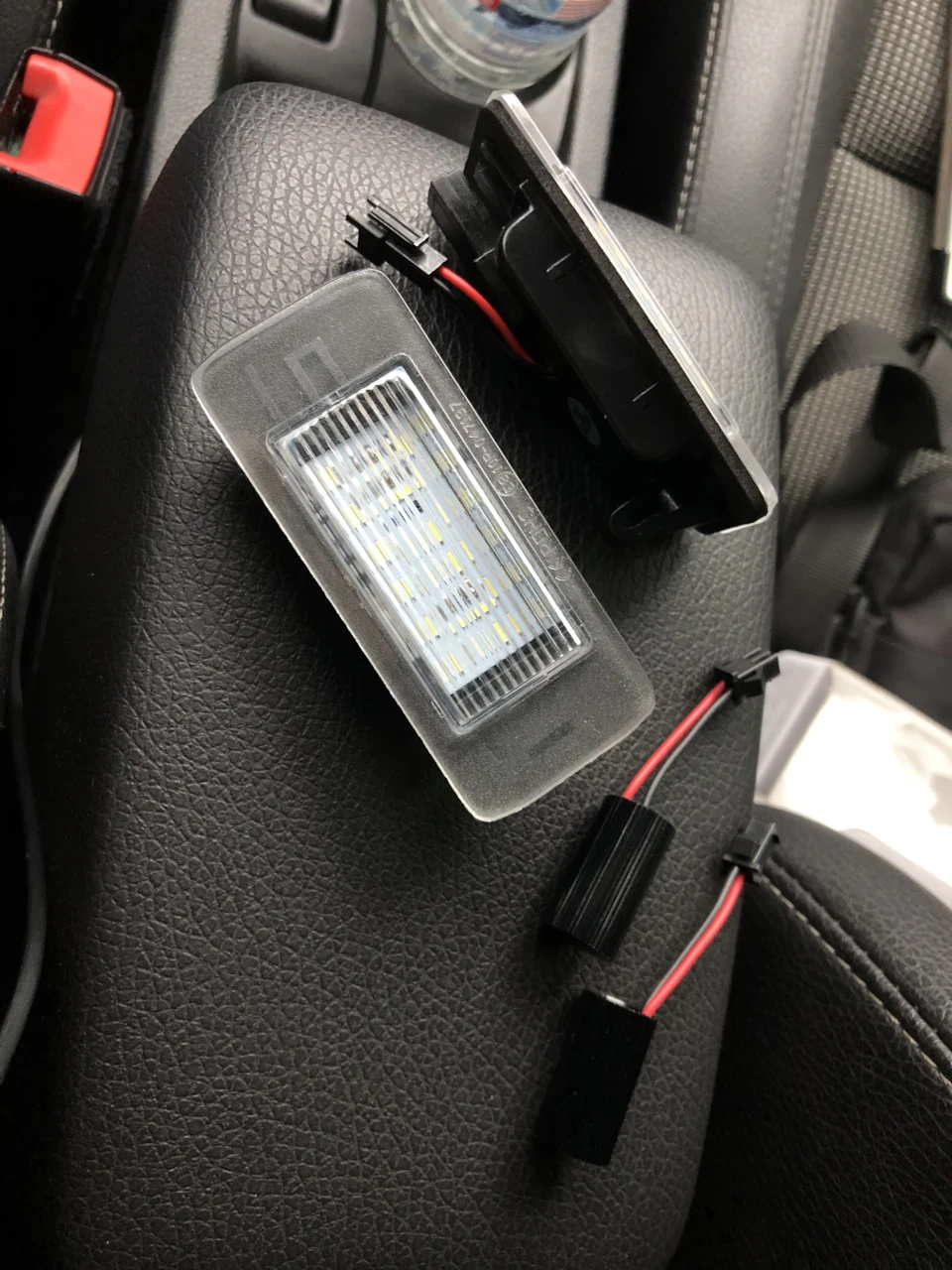 LED подсветка номера без ошибки