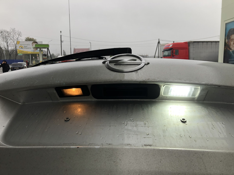 LED подсветка номера без ошибки 2
