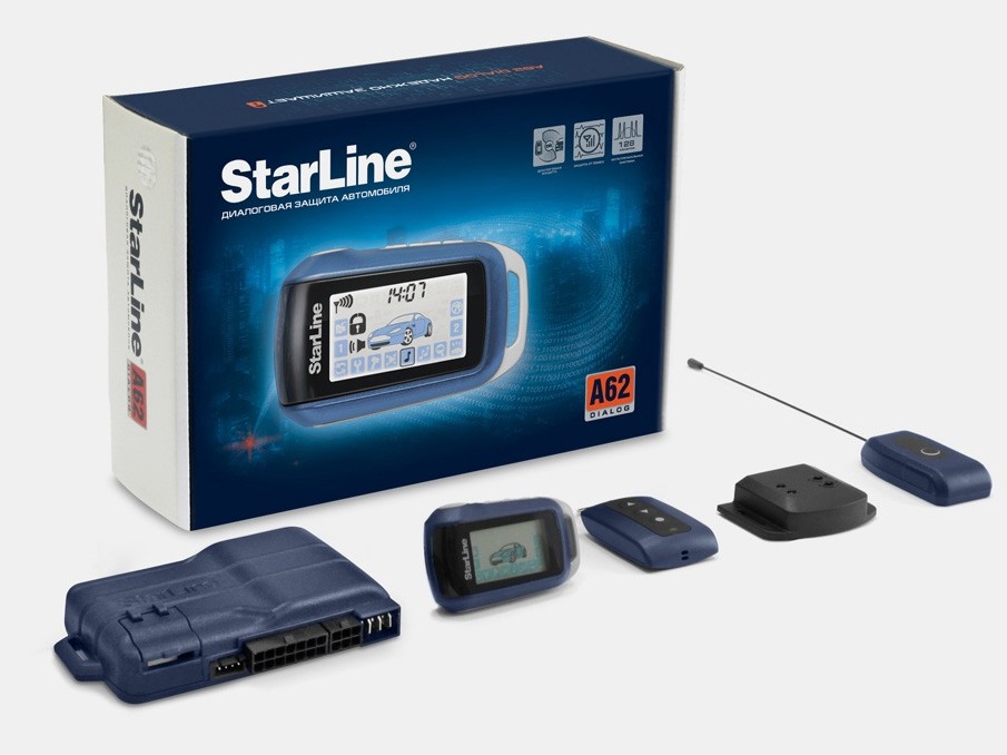 Установка StarLine A62 Dialog 1