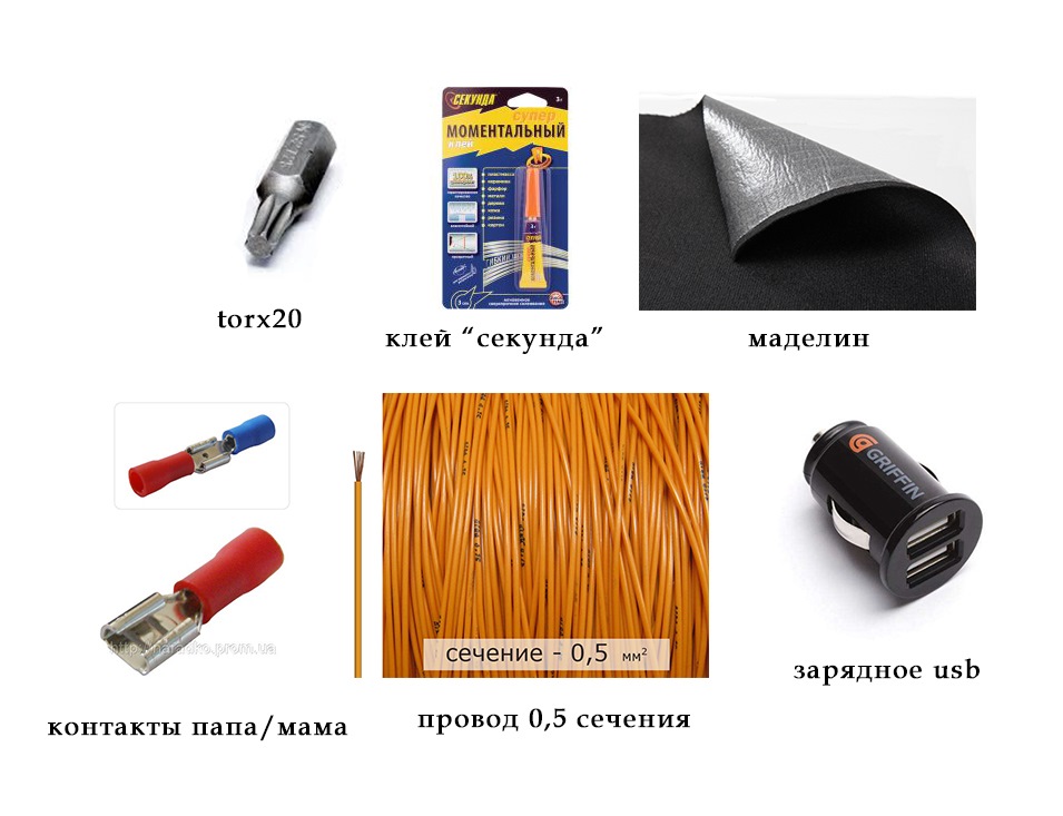 Кишеня із зарядним замість попільнички 2
