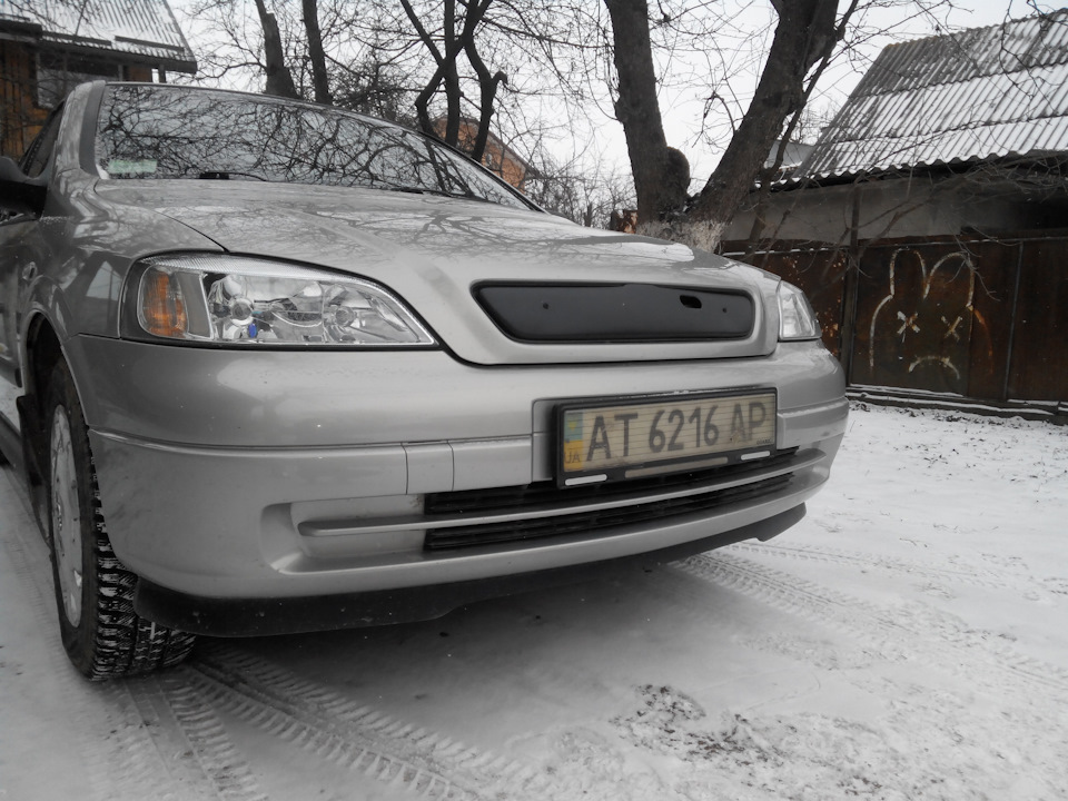 Зимовий захист радіатора 2