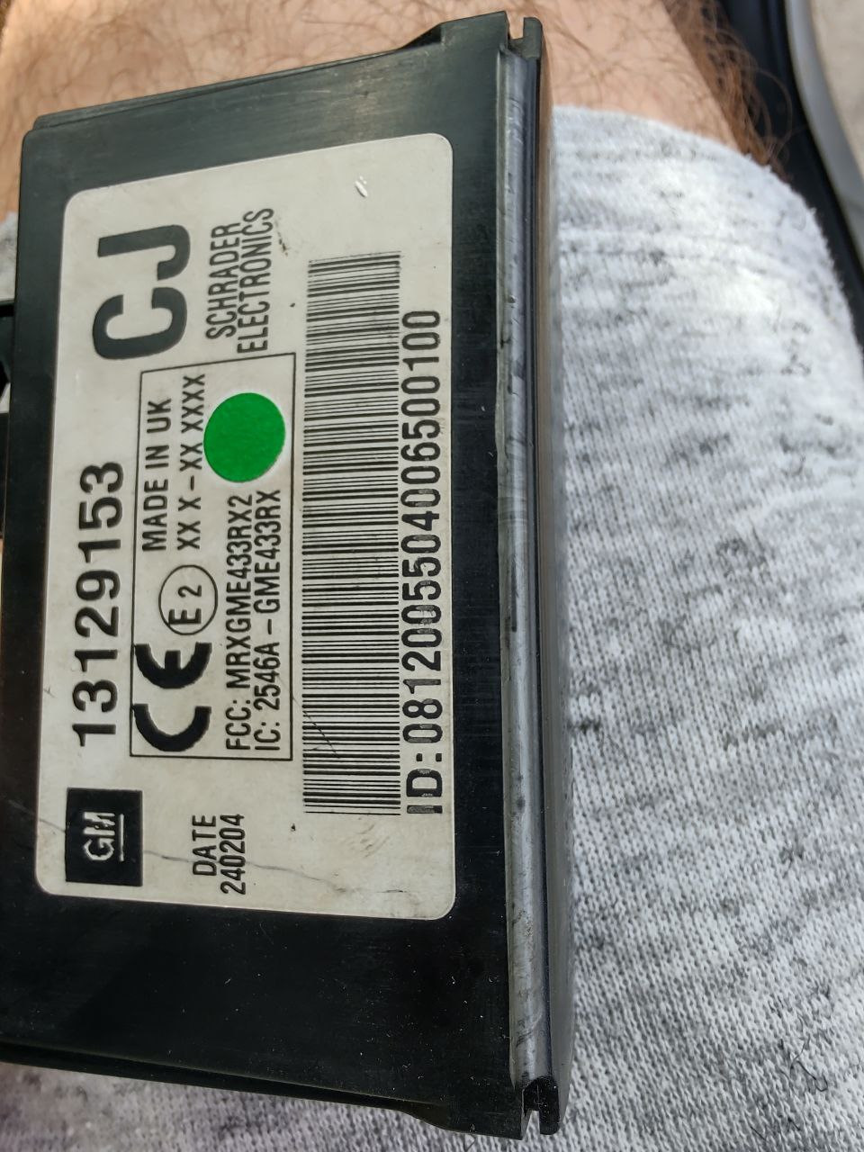 Встановлення штатної системи TPMS 3