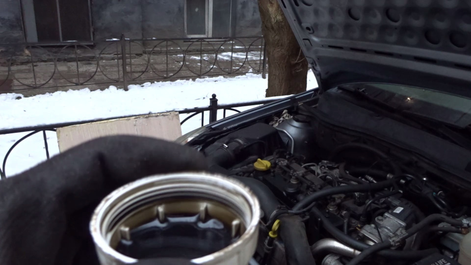 Маслопомийка після 2200 км. 1