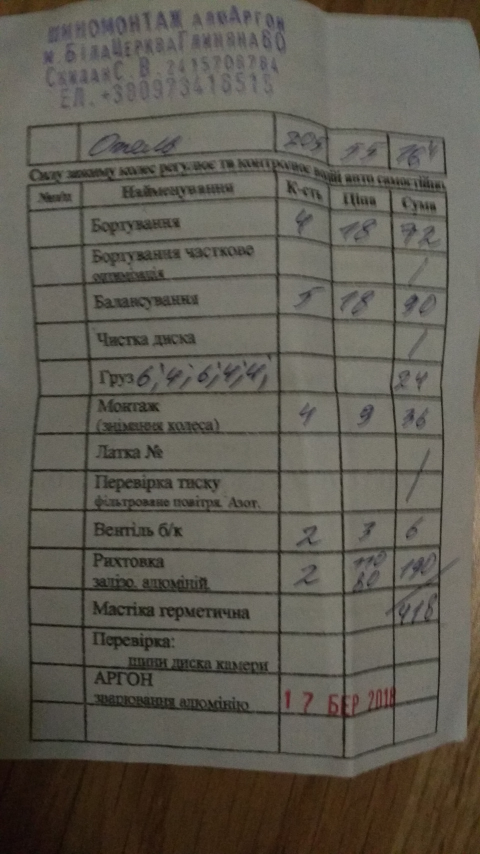 Довілося купити нові дві зимові шини 3