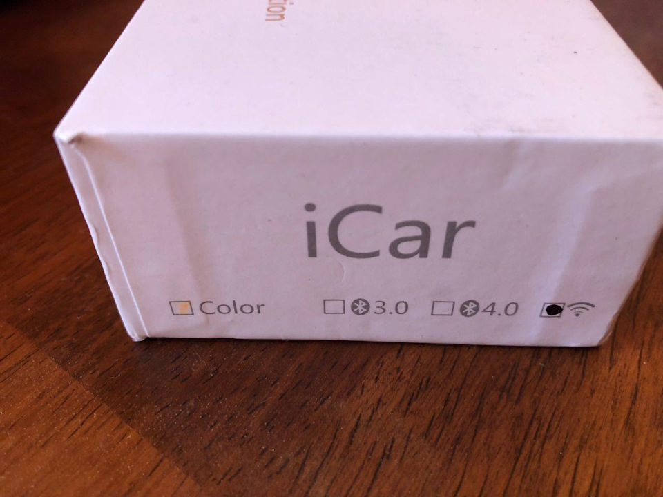 Діагностичний адаптер (сканер) Vgate iCar 2 WiFi ELM327 4