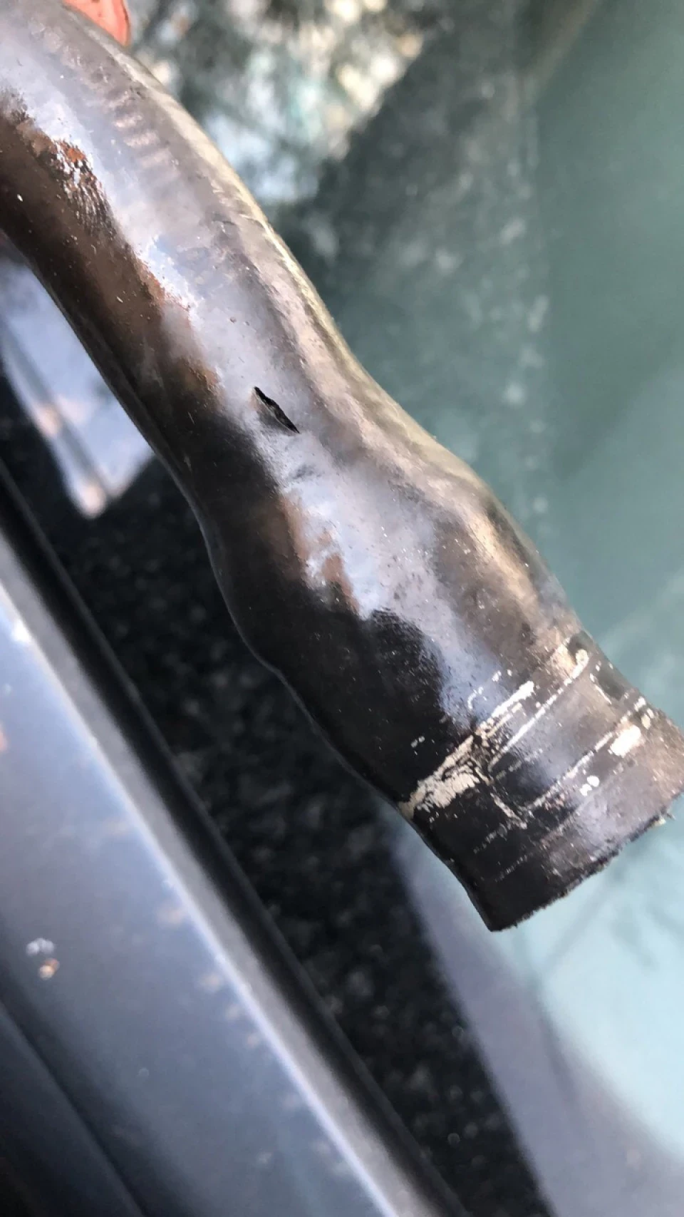 Заміна патрубка печі обігрівача Opel 6818568 GM 13118275